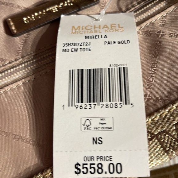 Michael Kors Medium Mirella EW Tote Bag Crossbody Shoulder Handbag NWT - Picture 11 of 16